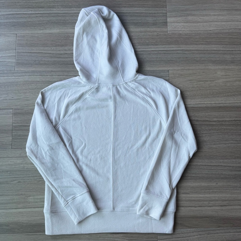 90 Degree By Reflex Off White Jacquard Pullover Hoodie Size Small - Picture 2 of 3